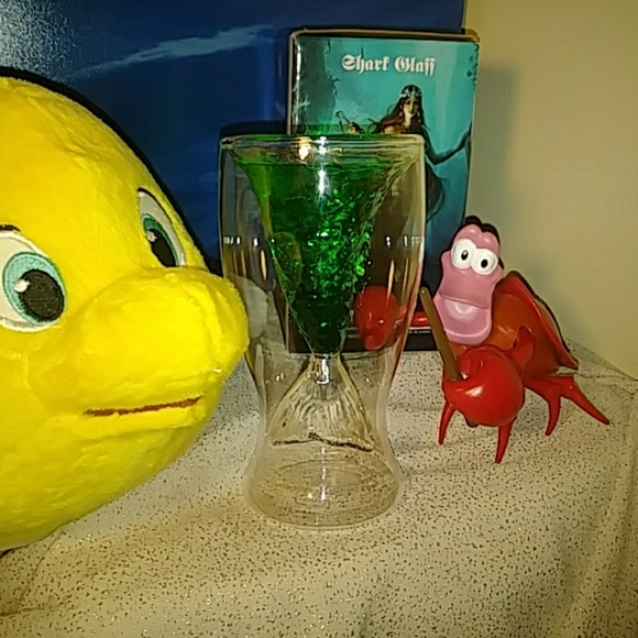 Mermaid Tail Juice Glass - Picture 1 of 2